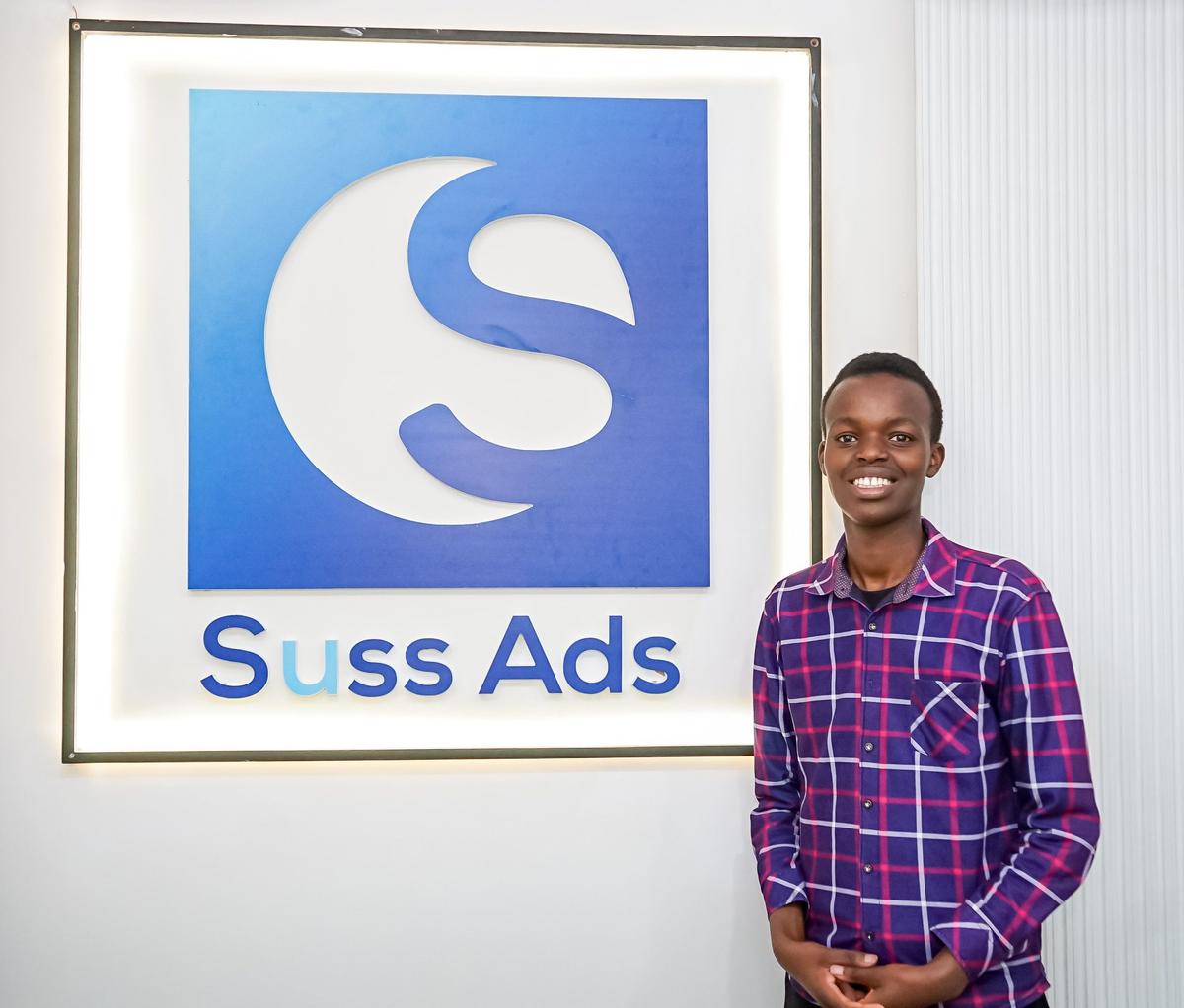 Meet Manasseh Githua: 18-Year-Old Multitalented Apprentice at Suss Ads